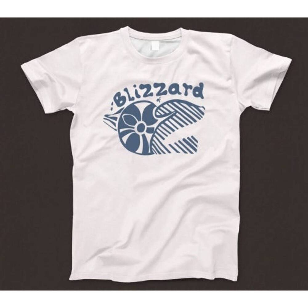 Blizzard Of Oz T Shirt 948 Retro White Unisex Graphic Tee - Picture 1 of 4